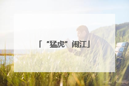 “猛虎”闹江