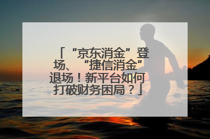 “京东消金”登场、“捷信消金”退场！新平台如何打破财务困局？