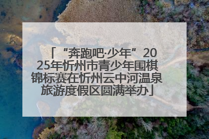“奔跑吧·少年”2025年忻州市青少年围棋锦标赛在忻州云中河温泉旅游度假区圆满举办
