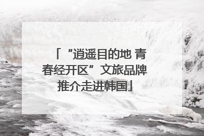 “逍遥目的地 青春经开区”文旅品牌推介走进韩国