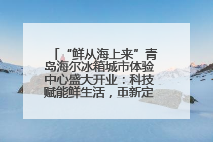 “鲜从海上来”青岛海尔冰箱城市体验中心盛大开业：科技赋能鲜生活，重新定义全球饮食未来