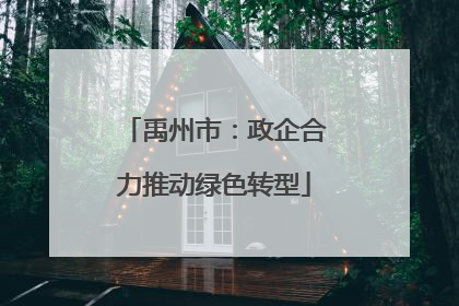 禹州市：政企合力推动绿色转型