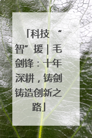 科技 “智”援｜毛剑锋：十年深耕，铸剑铸造创新之路