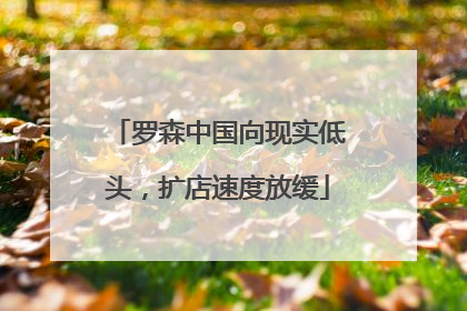 罗森中国向现实低头，扩店速度放缓