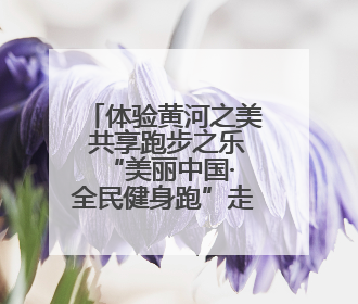 体验黄河之美 共享跑步之乐 “美丽中国·全民健身跑”走进郑州