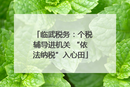 临武税务：个税辅导进机关 “依法纳税”入心田