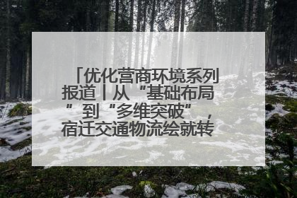 优化营商环境系列报道丨从“基础布局”到“多维突破”，宿迁交通物流绘就转型增效新画卷