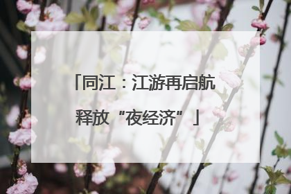 同江：江游再启航 释放“夜经济”