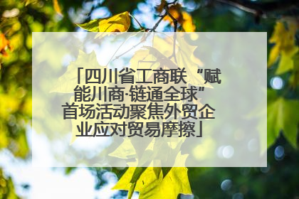 四川省工商联“赋能川商·链通全球”首场活动聚焦外贸企业应对贸易摩擦