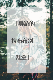 导游的拉布布别乱拿