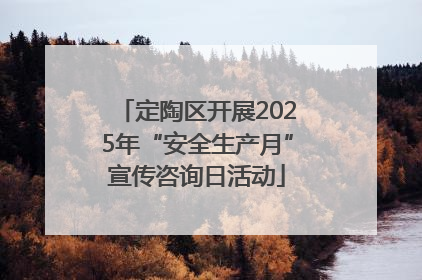 定陶区开展2025年“安全生产月”宣传咨询日活动