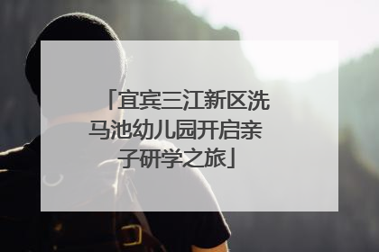 宜宾三江新区洗马池幼儿园开启亲子研学之旅