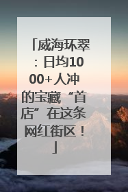 威海环翠：日均1000+人冲的宝藏“首店”在这条网红街区！
