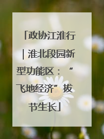 政协江淮行｜淮北段园新型功能区：“飞地经济”拔节生长