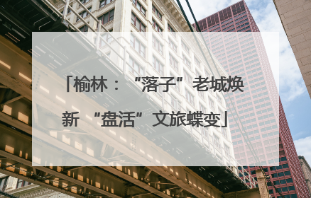 榆林：“落子”老城焕新 “盘活”文旅蝶变