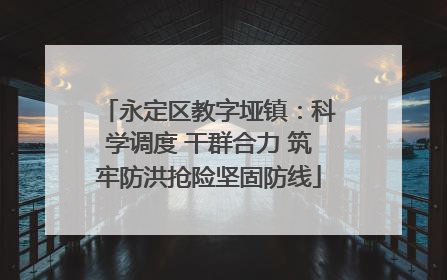 永定区教字垭镇：科学调度 干群合力 筑牢防洪抢险坚固防线