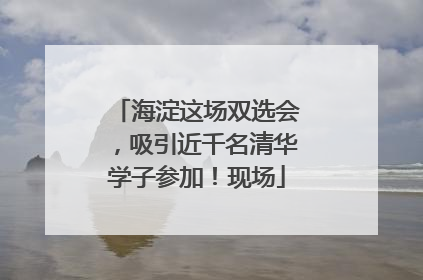 海淀这场双选会，吸引近千名清华学子参加！现场