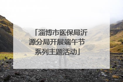 淄博市医保局沂源分局开展端午节系列主题活动