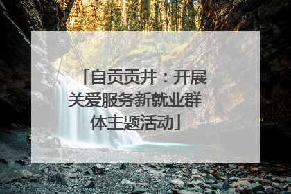 自贡贡井：开展关爱服务新就业群体主题活动