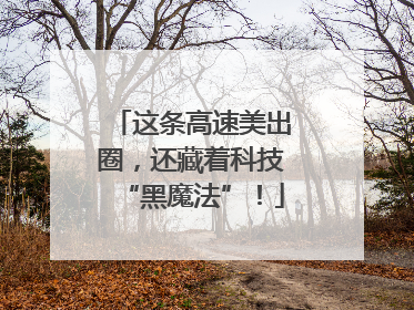 这条高速美出圈，还藏着科技“黑魔法”！