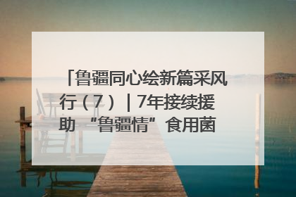 鲁疆同心绘新篇采风行（7）｜7年接续援助 “鲁疆情”食用菌从1.0走向4.0