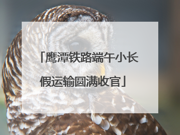 鹰潭铁路端午小长假运输圆满收官