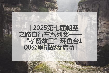2025第七届朝圣之路自行车系列赛——“孝贤故里”环鱼台100公里挑战赛启幕