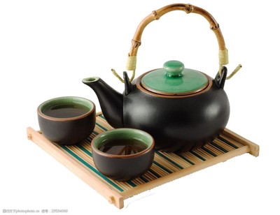 清雅深色茶具产品实物